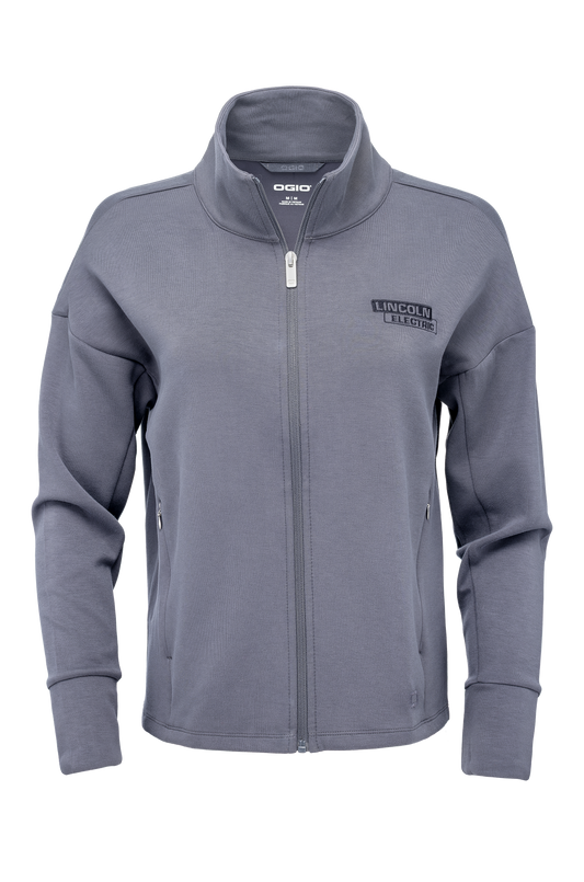 OGIO® Full-Zip Women's Jacket (Tarmac Grey)