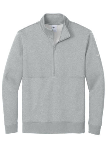 2227 Men's Nike® Club Fleece Sleeve Swoosh 1/2-Zip
