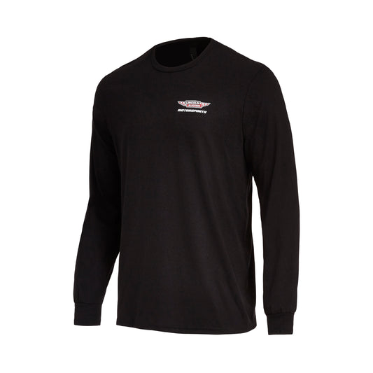 Motorsports Black Long Sleeve T-Shirt