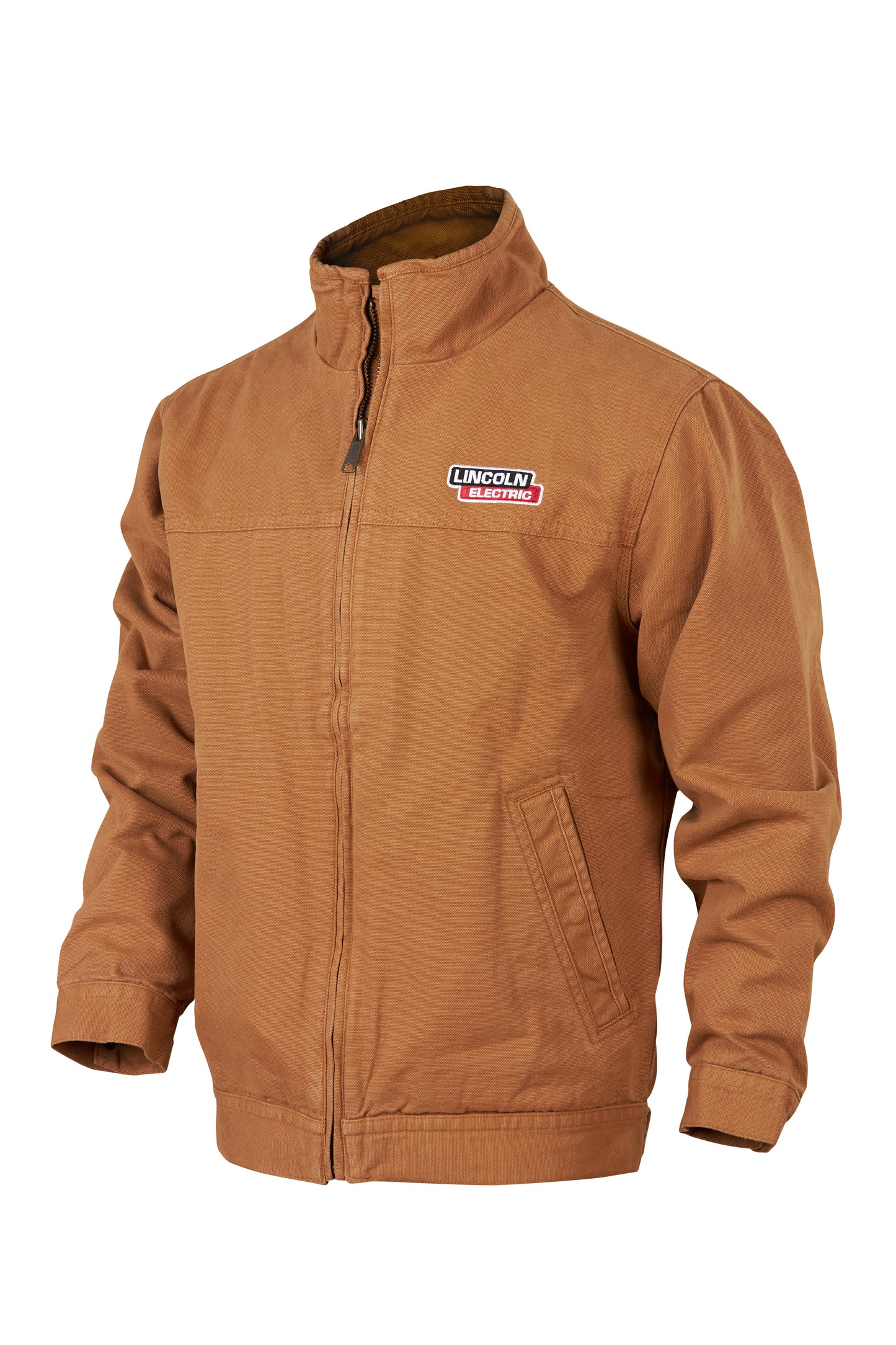 Cornerstone® Unisex Washed Duck Cloth Flannel-Lined Work Jacket