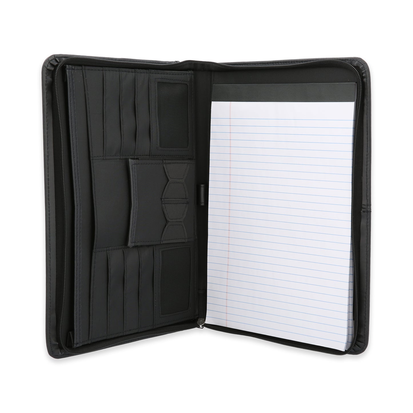 Logo Zippered Padfolio