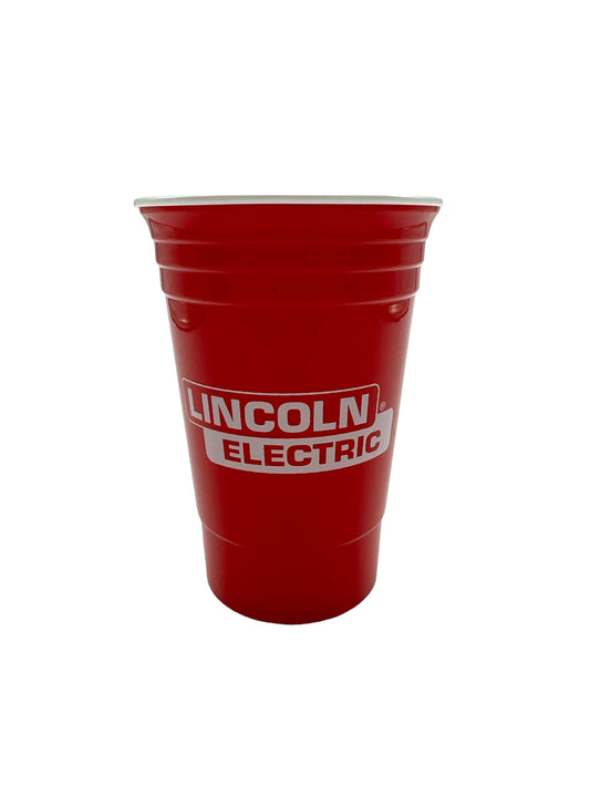 Lincoln Electric Plastic Red Solo Cup