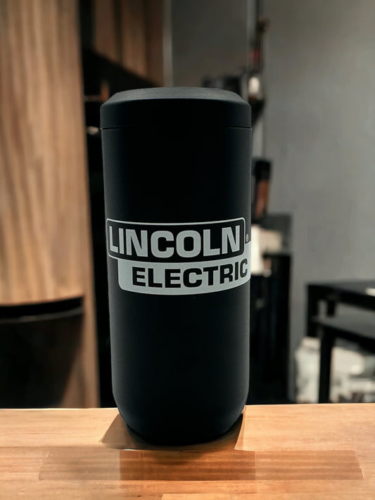 Lincoln Electric CamelBak Horizon 12 oz. Slim Can Hard Koozie, Insulated Stainless Steel
