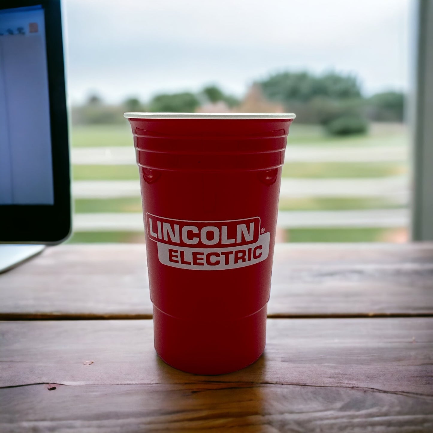 Lincoln Electric Plastic Red Solo Cup
