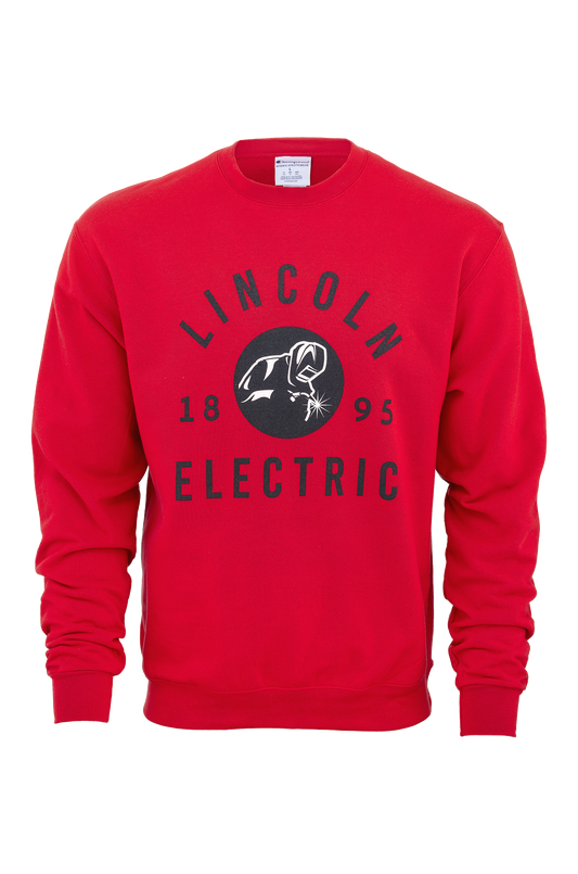2001 Red Champion® 1895 Crewneck Sweatshirt