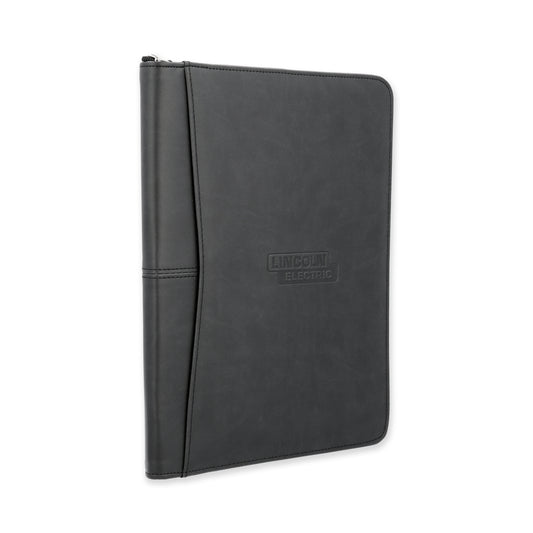 Logo Zippered Padfolio