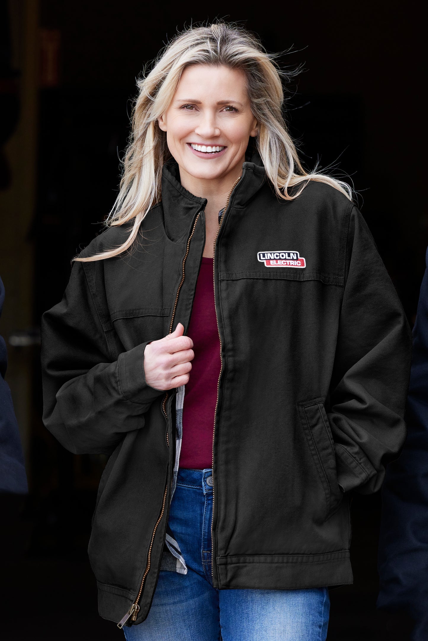 Cornerstone® Unisex Washed Duck Cloth Flannel-Lined Work Jacket