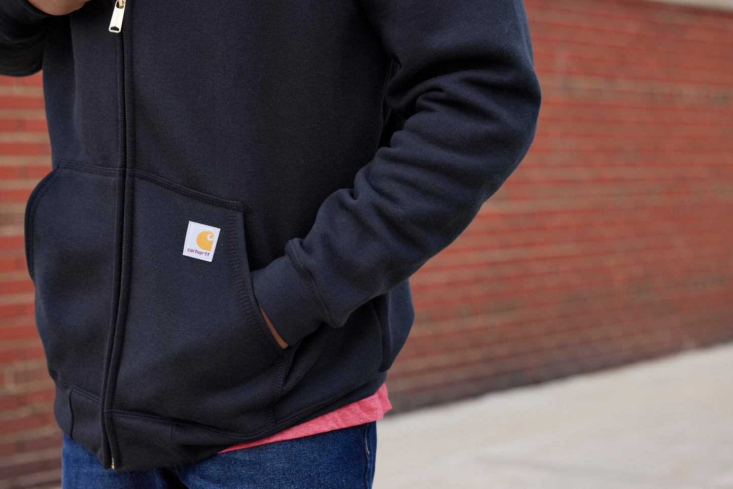 Carhartt Mid-Weight Hooded Zip-Front Sweatshirt