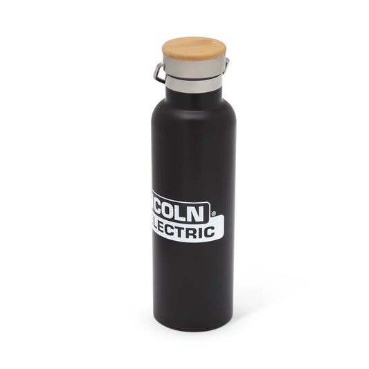 20 oz Stainless Steel Water Bottle Bamboo Lid