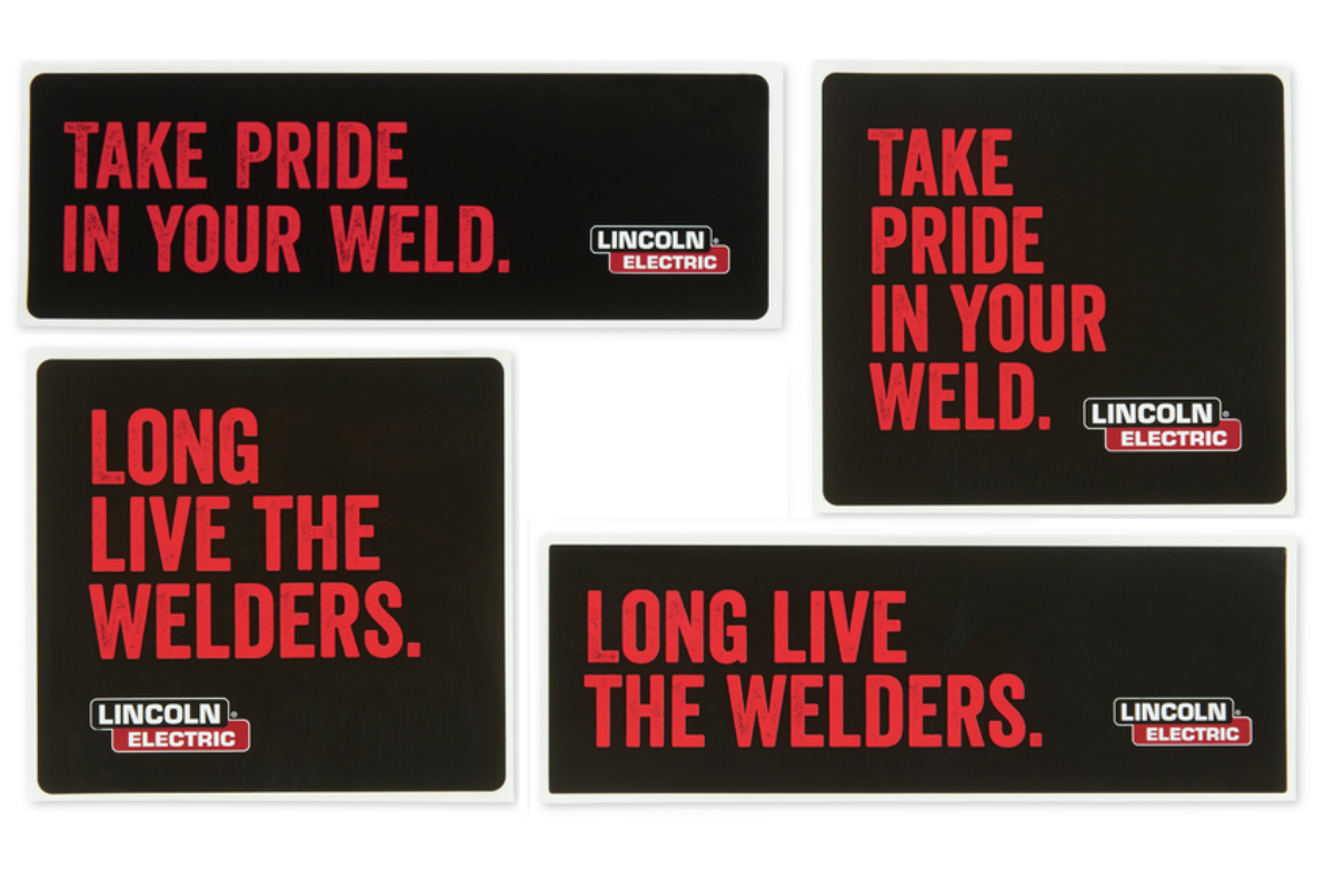 Take Pride In Your Weld Sticker Pack