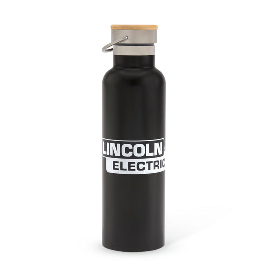 20 oz Stainless Steel Water Bottle Bamboo Lid