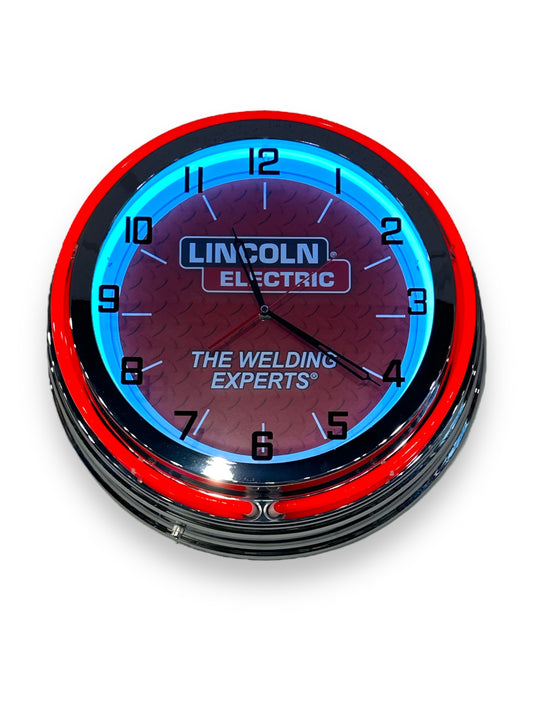 Lincoln Electric Neon Clock