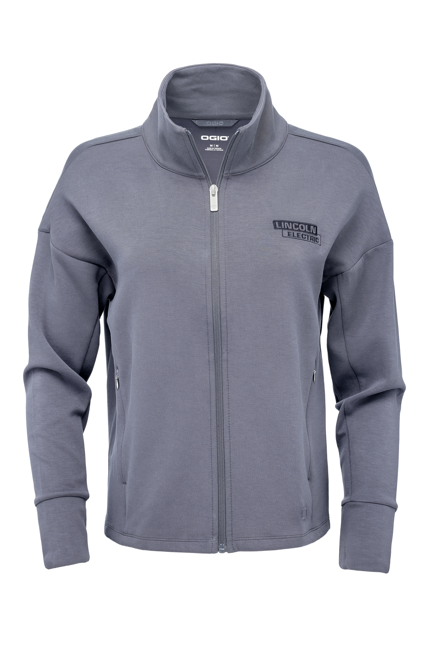 OGIO® Full-Zip Women's Jacket (Tarmac Grey)