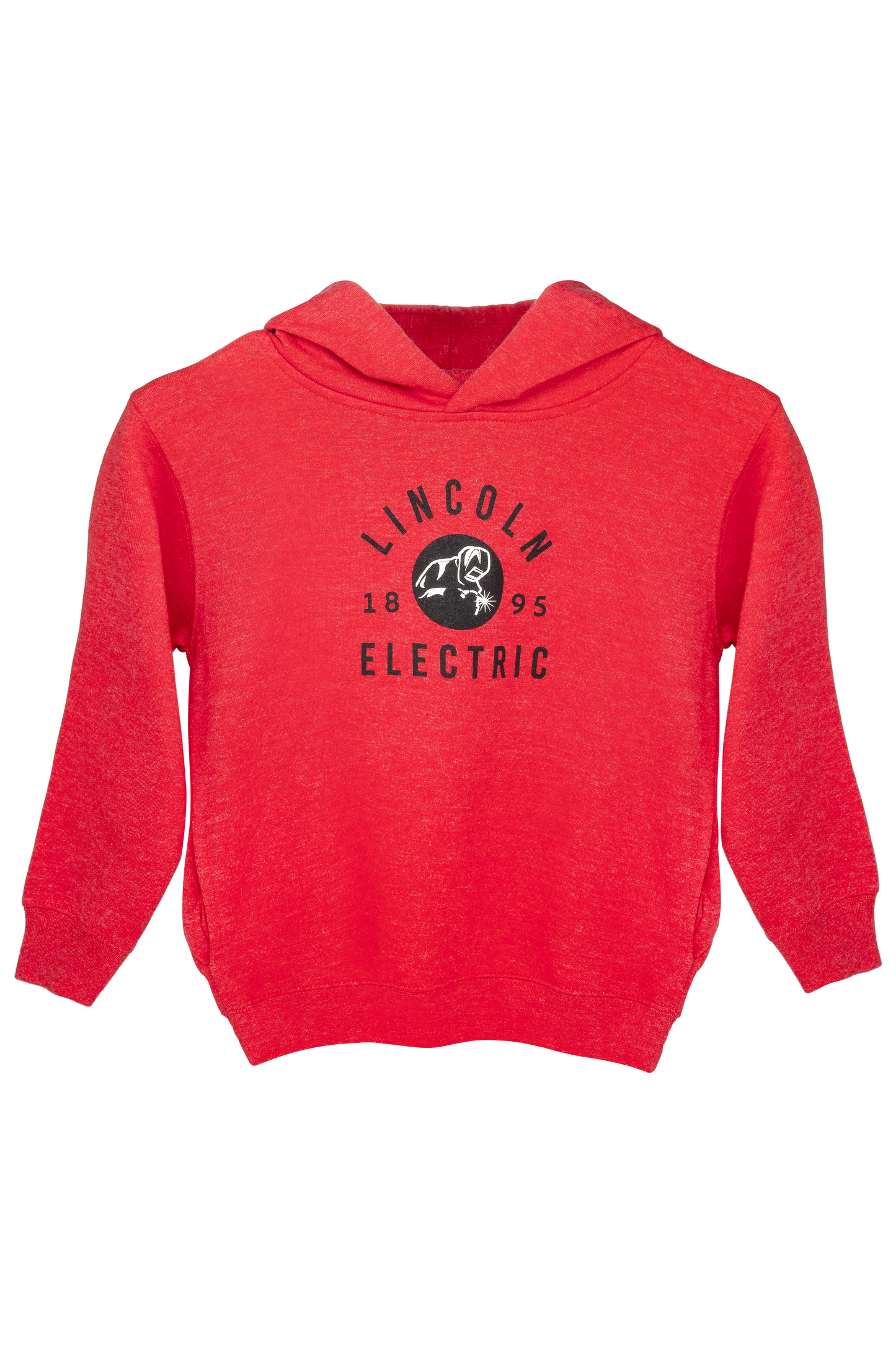 Rabbit Skins Vintage Red Pullover Fleece Hoodie Toddler Size 5/6