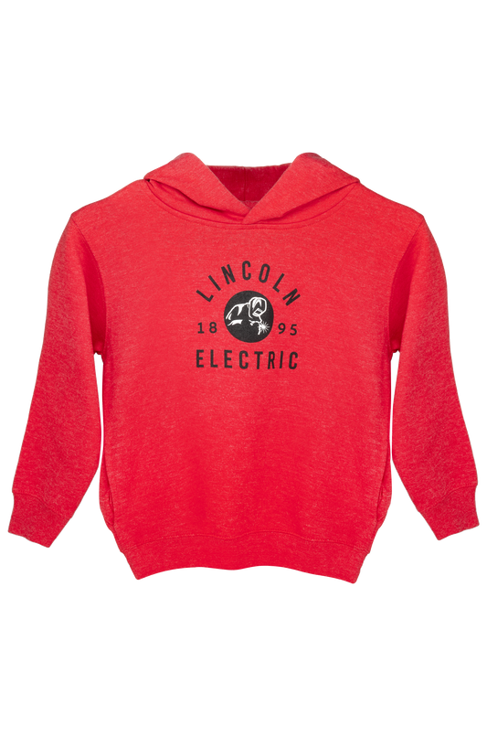 Rabbit Skins Vintage Red Pullover Fleece Hoodie Toddler Size 5/6