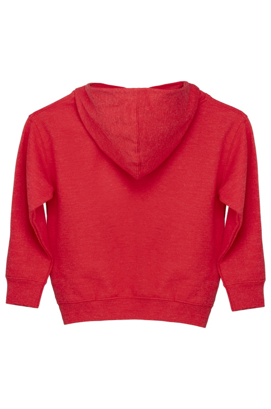 Rabbit Skins Vintage Red Pullover Fleece Hoodie Toddler Size 5/6