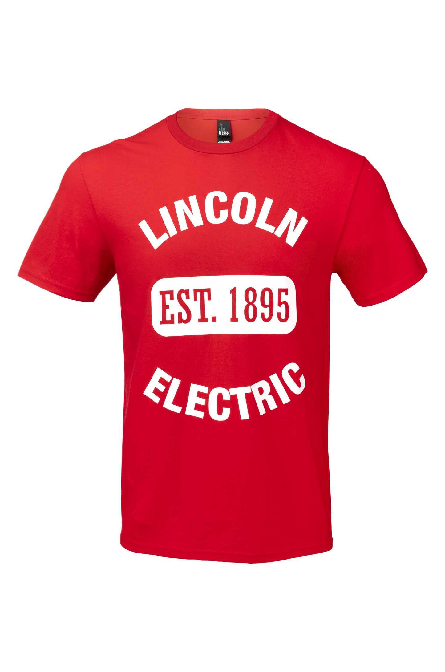 Est 1895 Red T Shirt with White Lettering