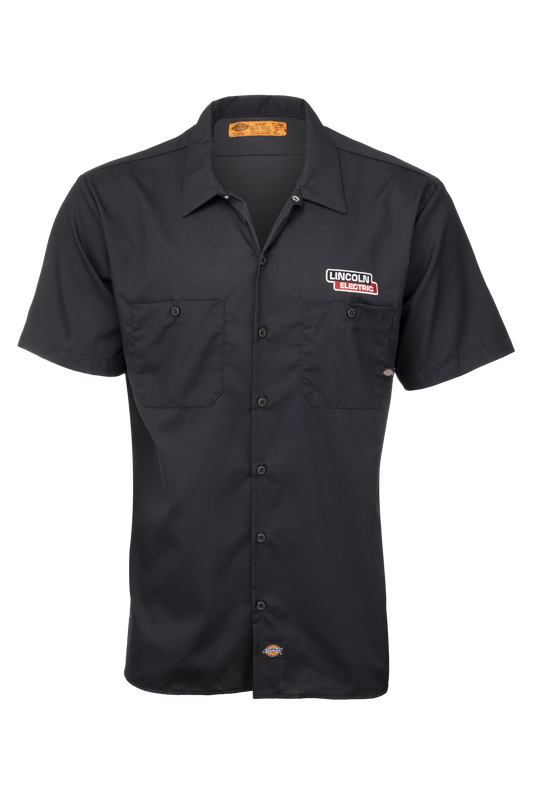 Dickies® Men's Industrial Work Shirt (Black)