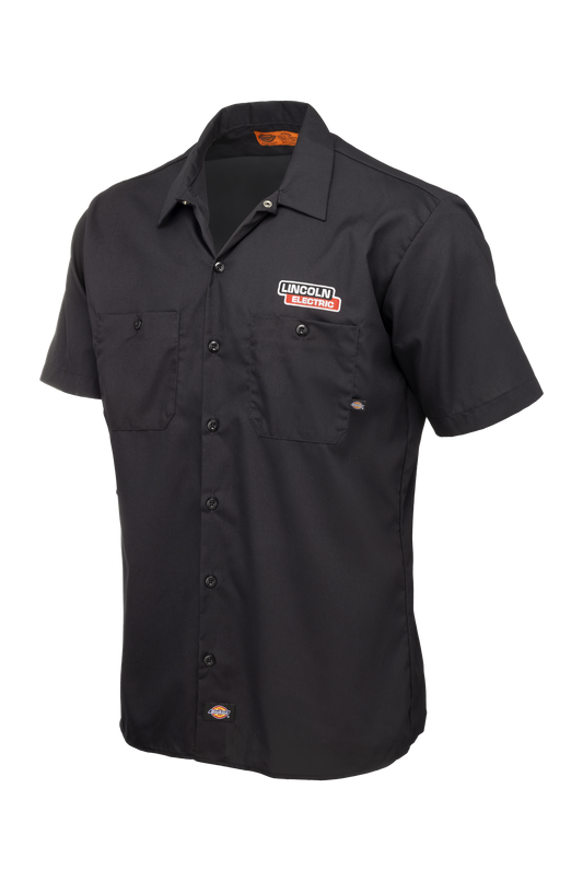 Dickies® Men's Industrial Work Shirt (Black)