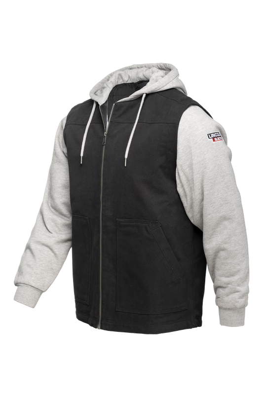 CornerStone® Duck Fleece Full-Zip Hooded Jacket