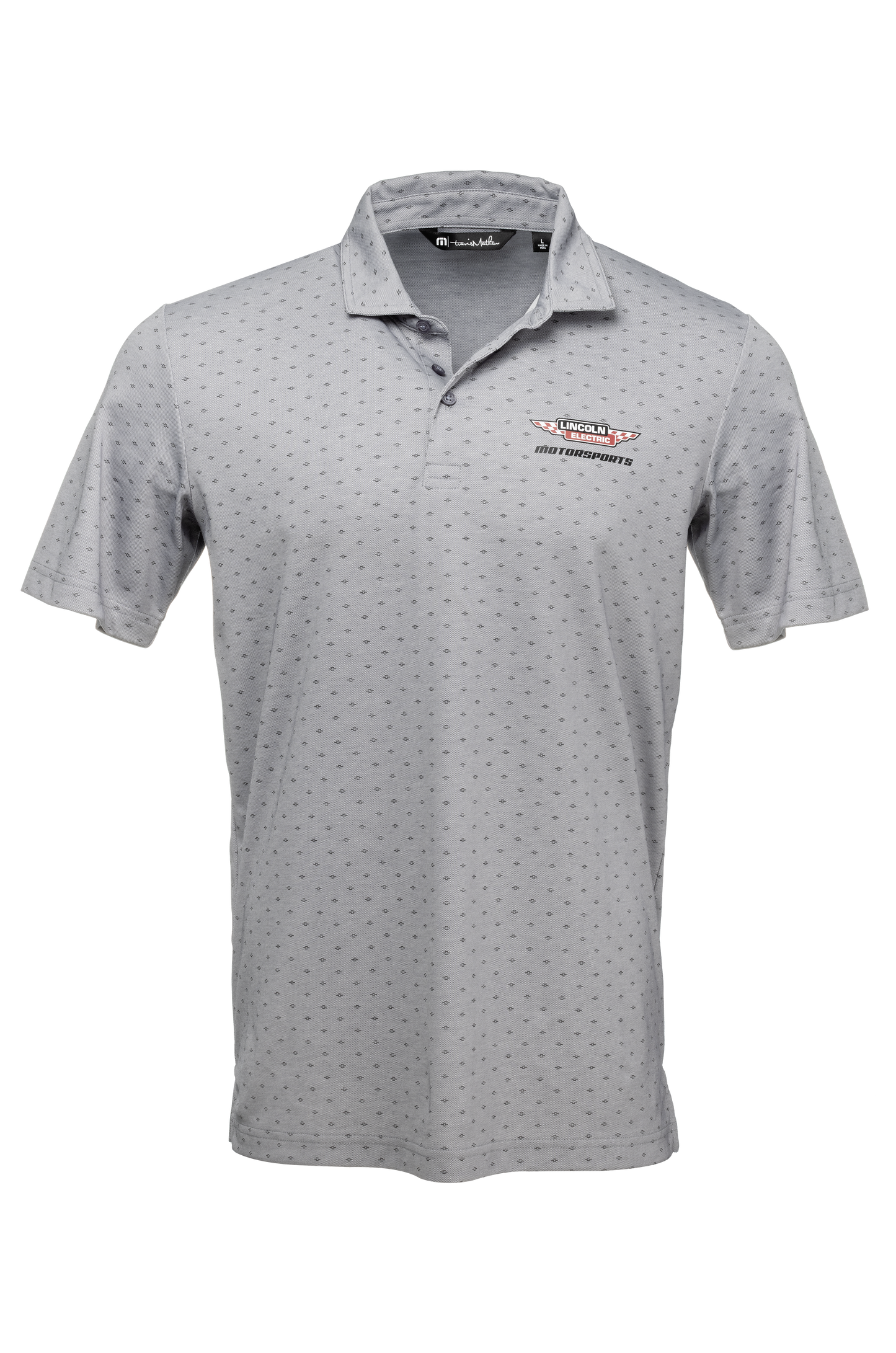 Motorsports TravisMathew® Oceanside Geo Polo Grey