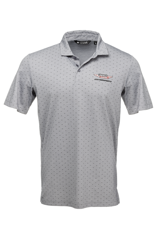 Motorsports TravisMathew® Oceanside Geo Polo Grey