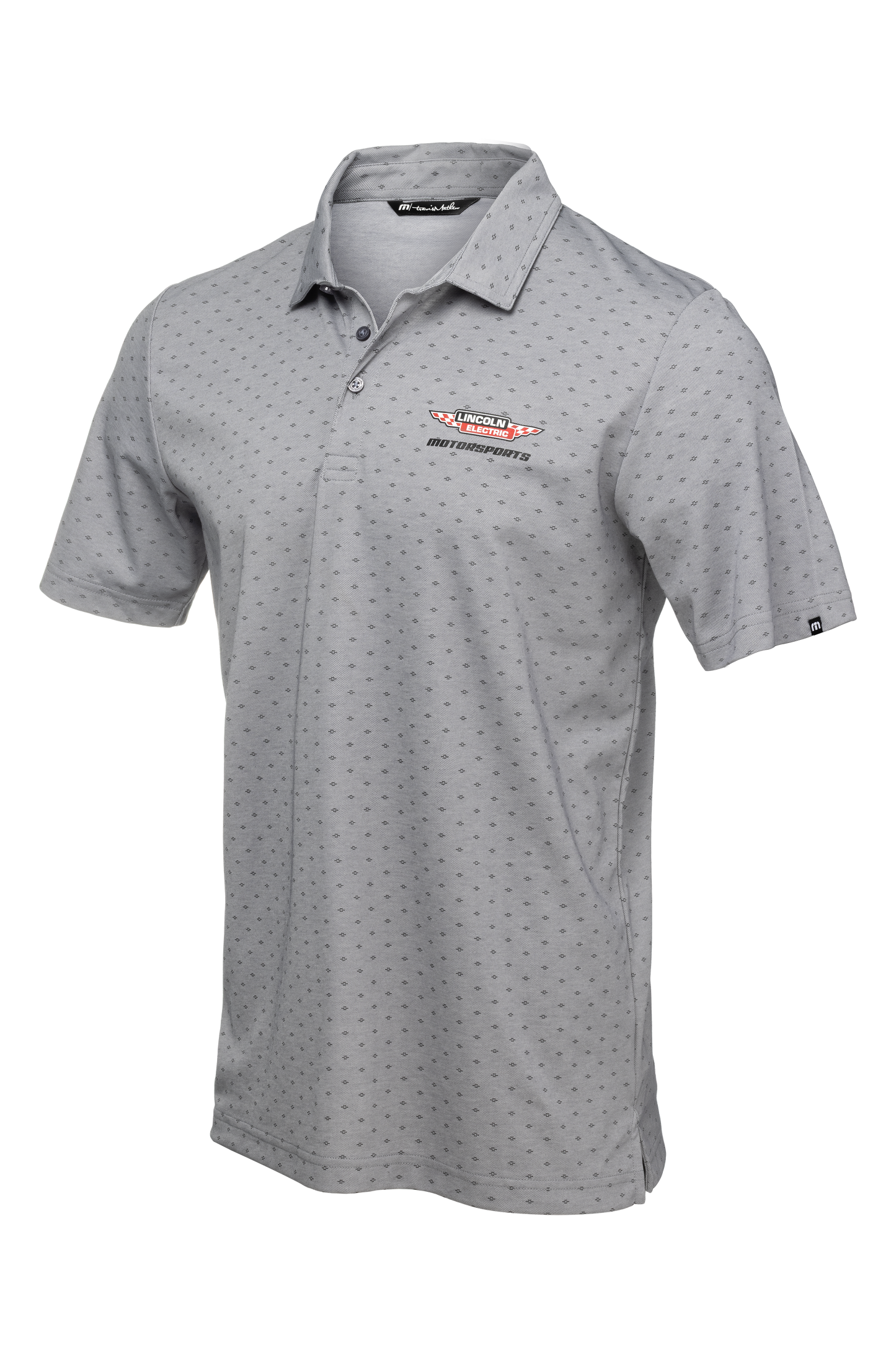 Motorsports TravisMathew® Oceanside Geo Polo Grey