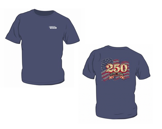 Lincoln Electric 250th USA Anniversary T-Shirt