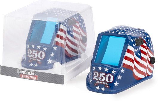 Limited Edition 250th Lincoln Electric Replica Mini Welding Helmet