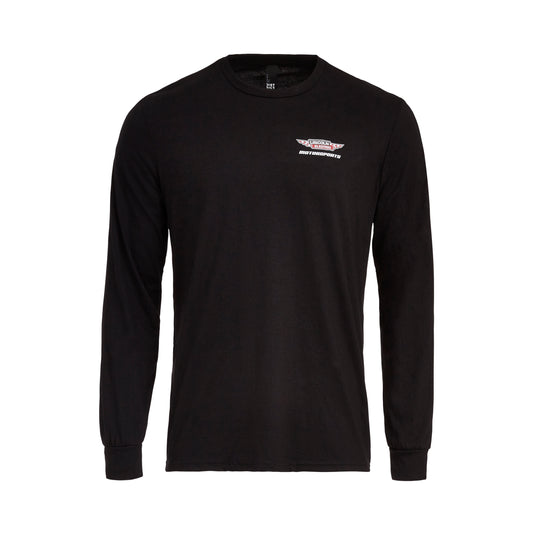 Motorsports Black Long Sleeve T-Shirt