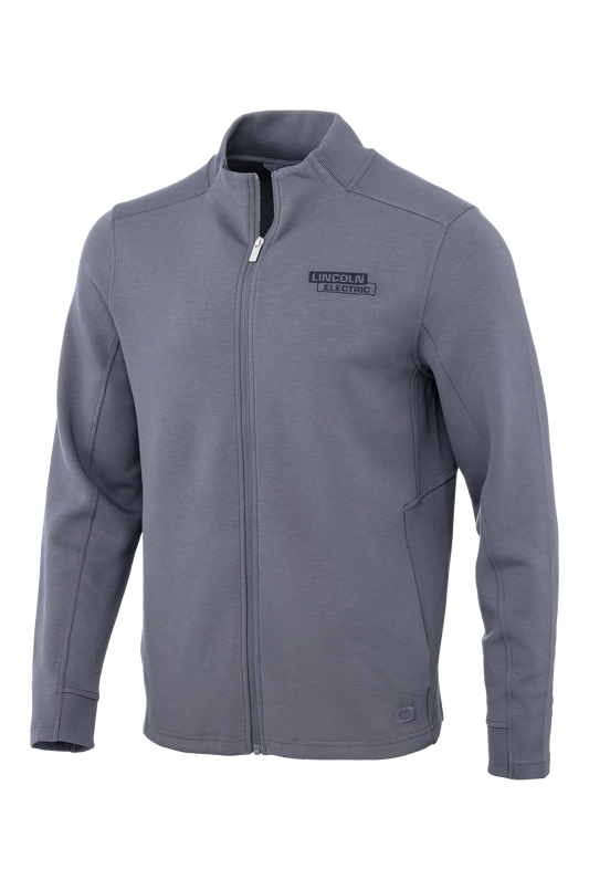 OGIO® Transcend Full-Zip Men's Jacket (Tarmac Grey)