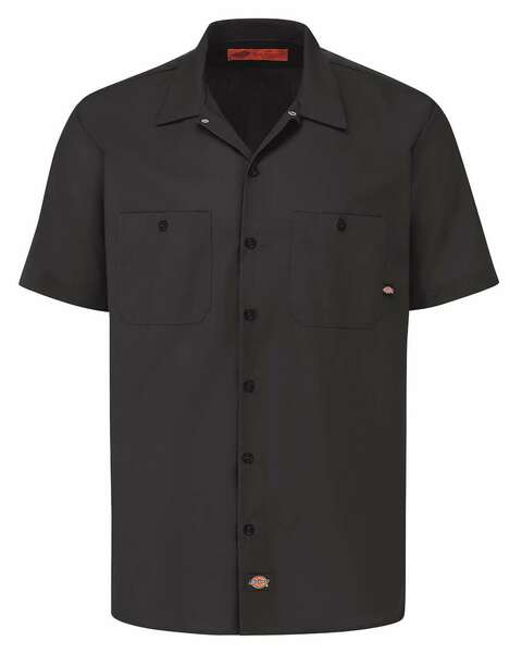 Dickies® Men's Industrial Work Shirt (Black)