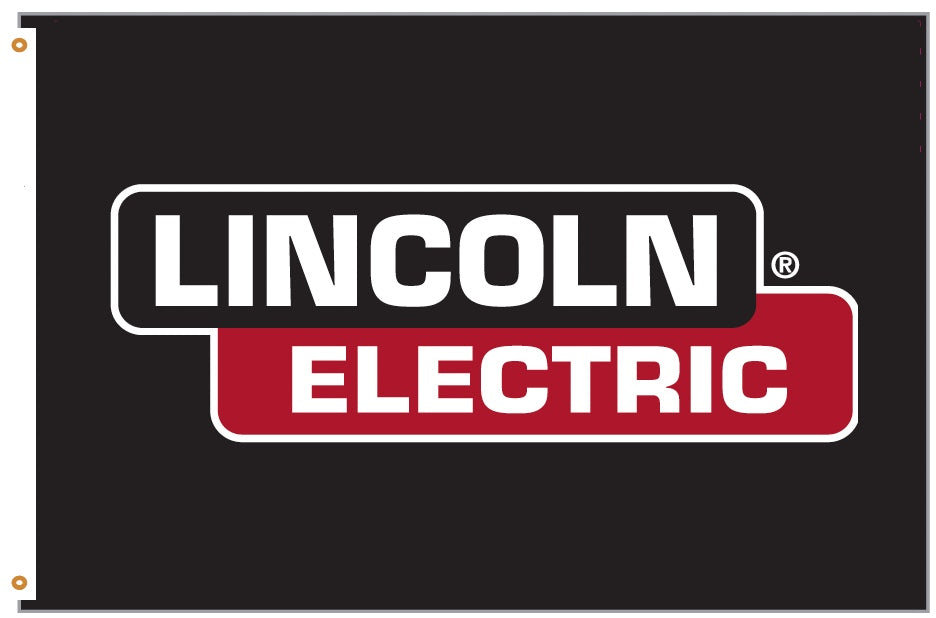 Lincoln Electric Flag Nylon Double Sided Flag