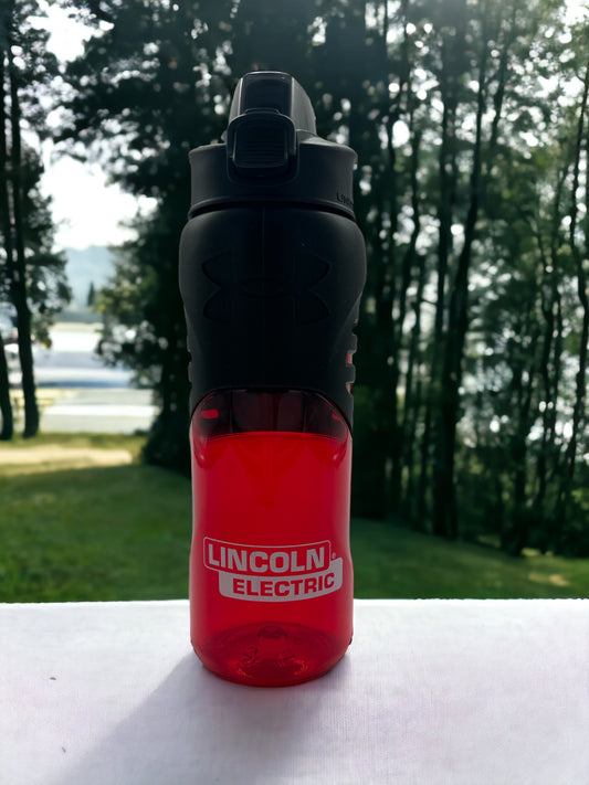 24 Oz. Under Armour® Draft Grip Bottle With Lincoln Electric Logo