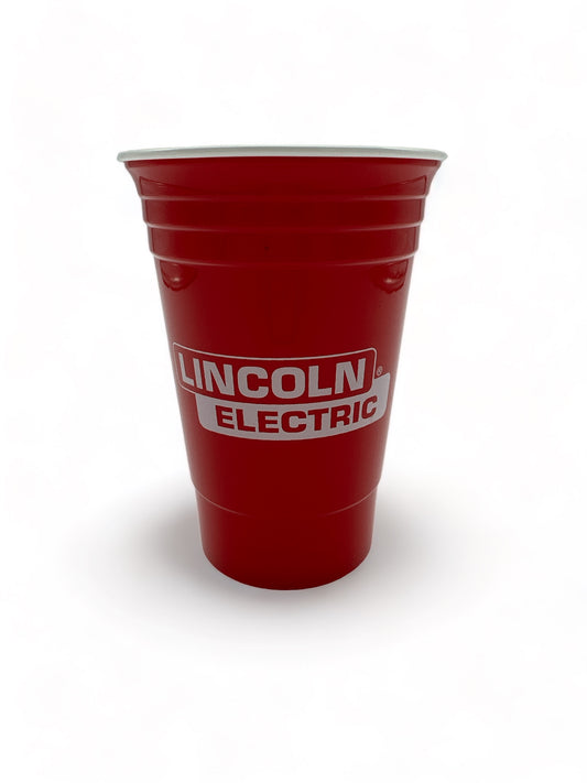 Lincoln Electric Plastic Red Solo Cup