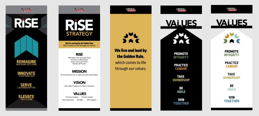 1-sided 33.5" x 78.75" Retractable Banner Stands (5 Options)