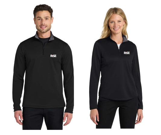 RISE Port Authority® Men's Silk Touch Performance 1/4-Zip