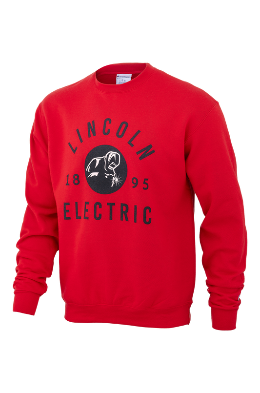 2001 Red Champion® 1895 Crewneck Sweatshirt