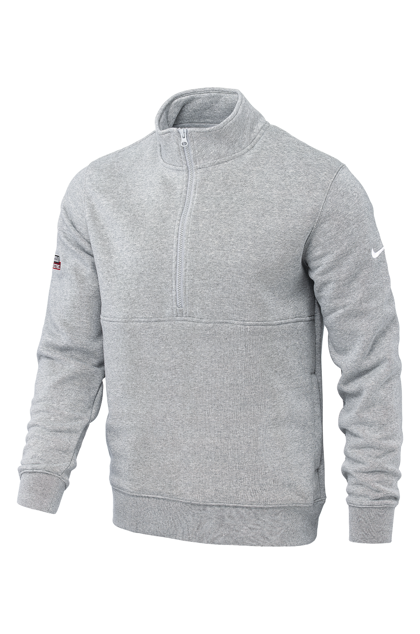 2227 Men's Nike® Club Fleece Sleeve Swoosh 1/2-Zip