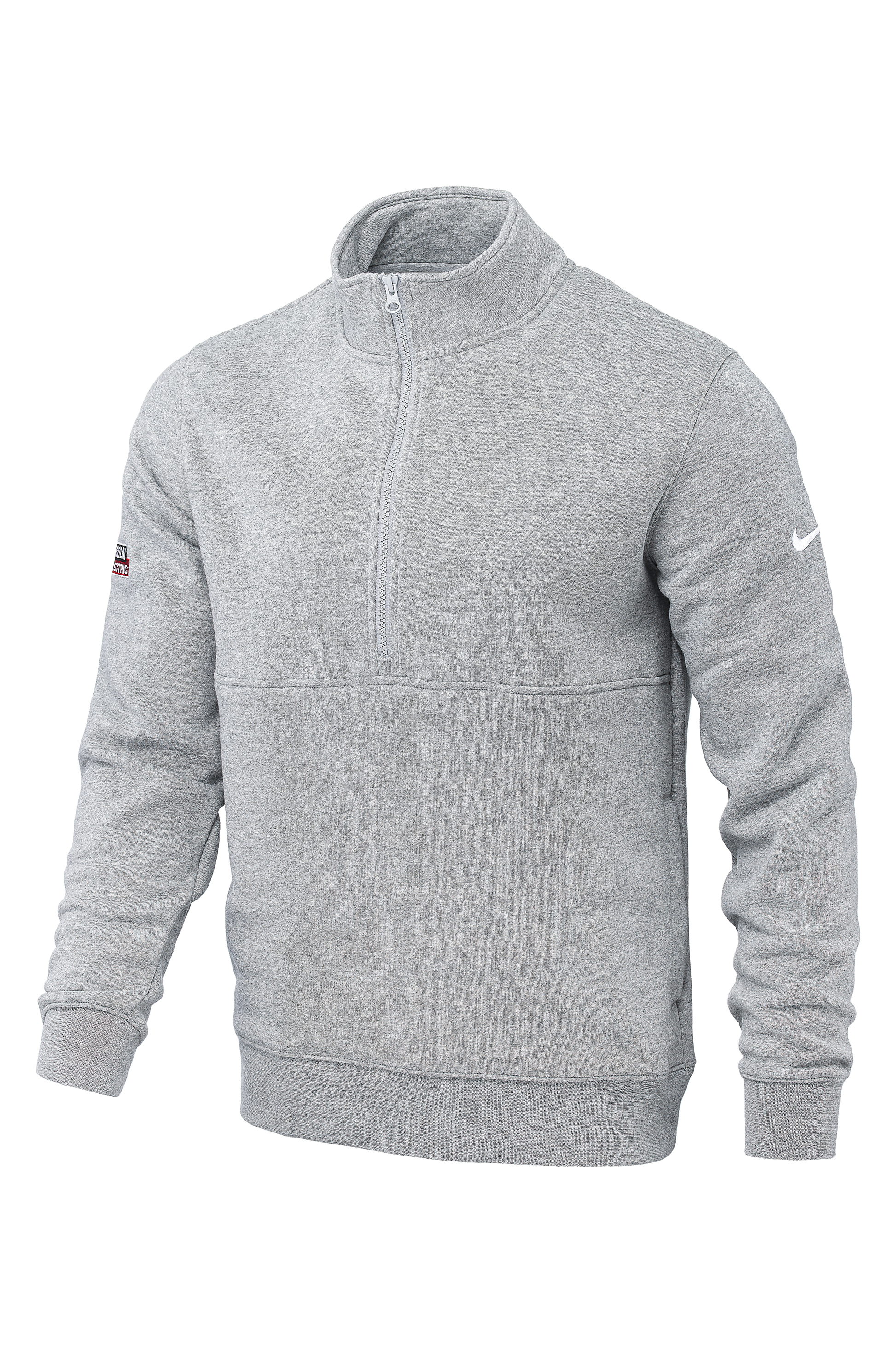 2227 Men's Nike® Club Fleece Sleeve Swoosh 1/2-Zip