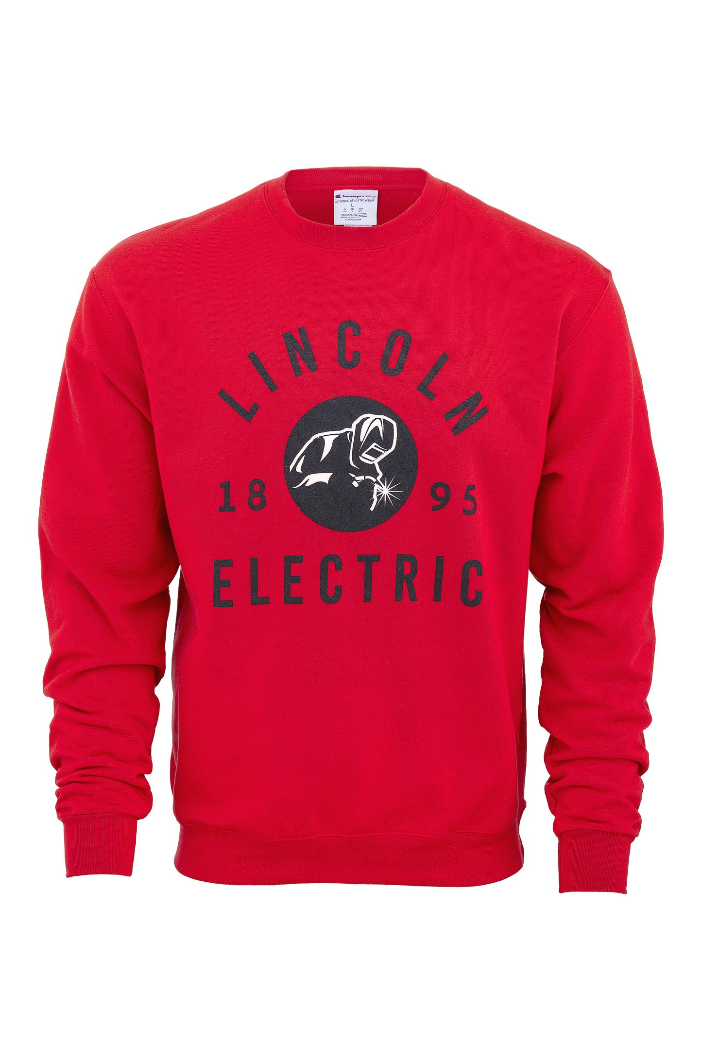 2001 Red Champion® 1895 Crewneck Sweatshirt