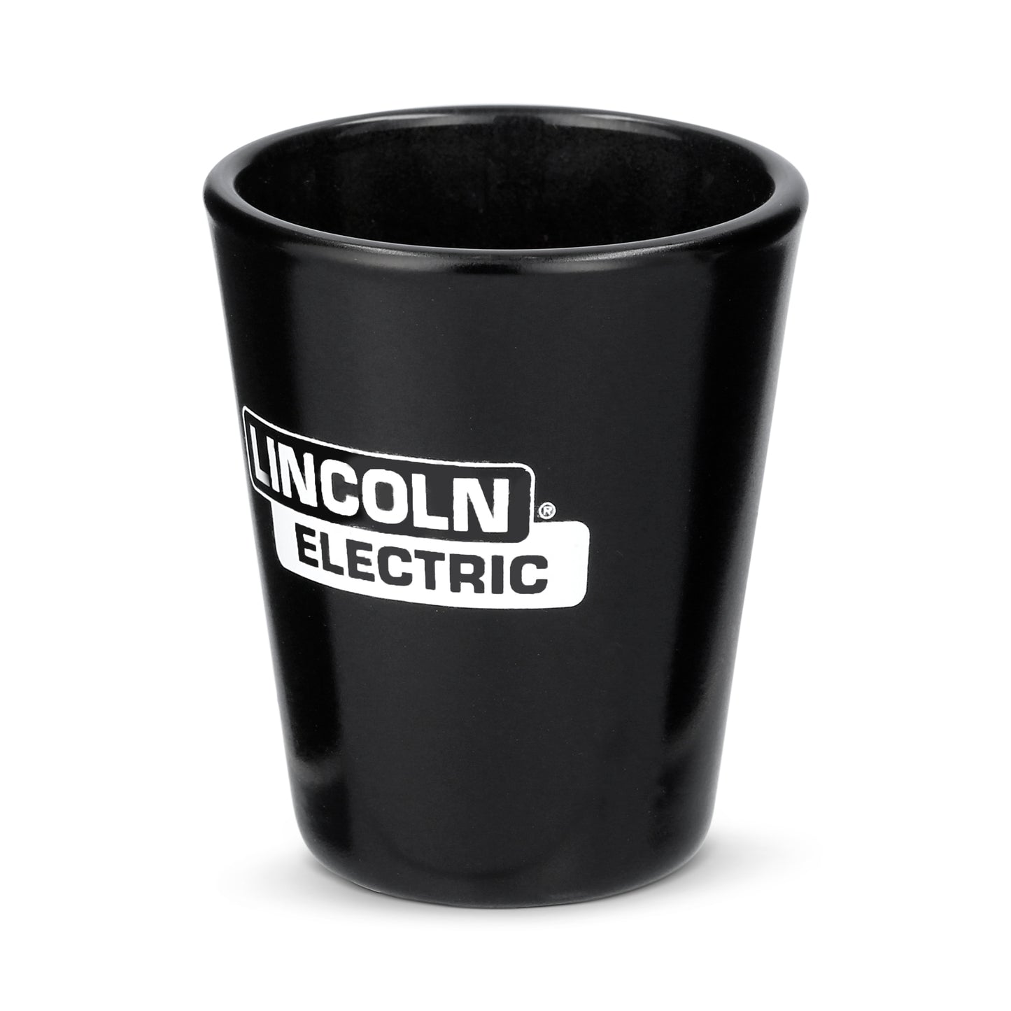 Lincoln Electric Black Shot Glass