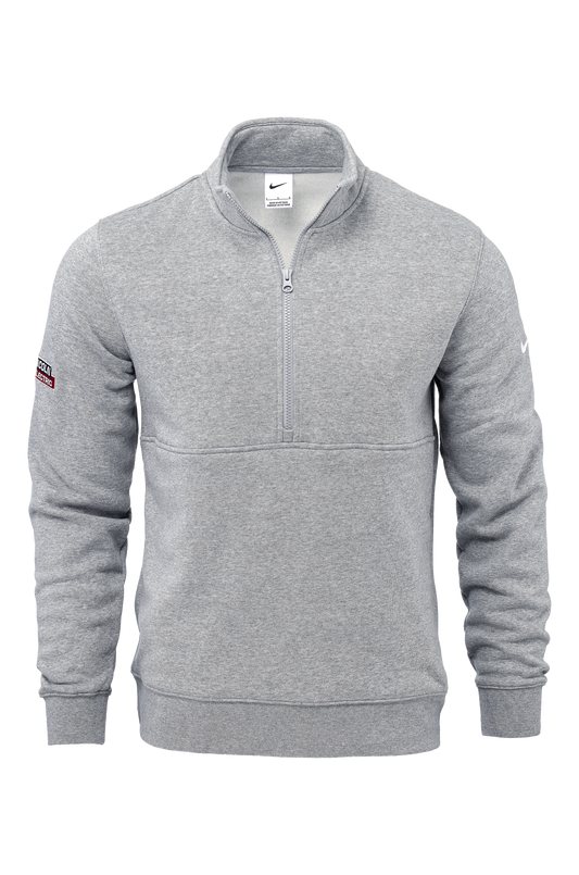 2227 Men's Nike® Club Fleece Sleeve Swoosh 1/2-Zip