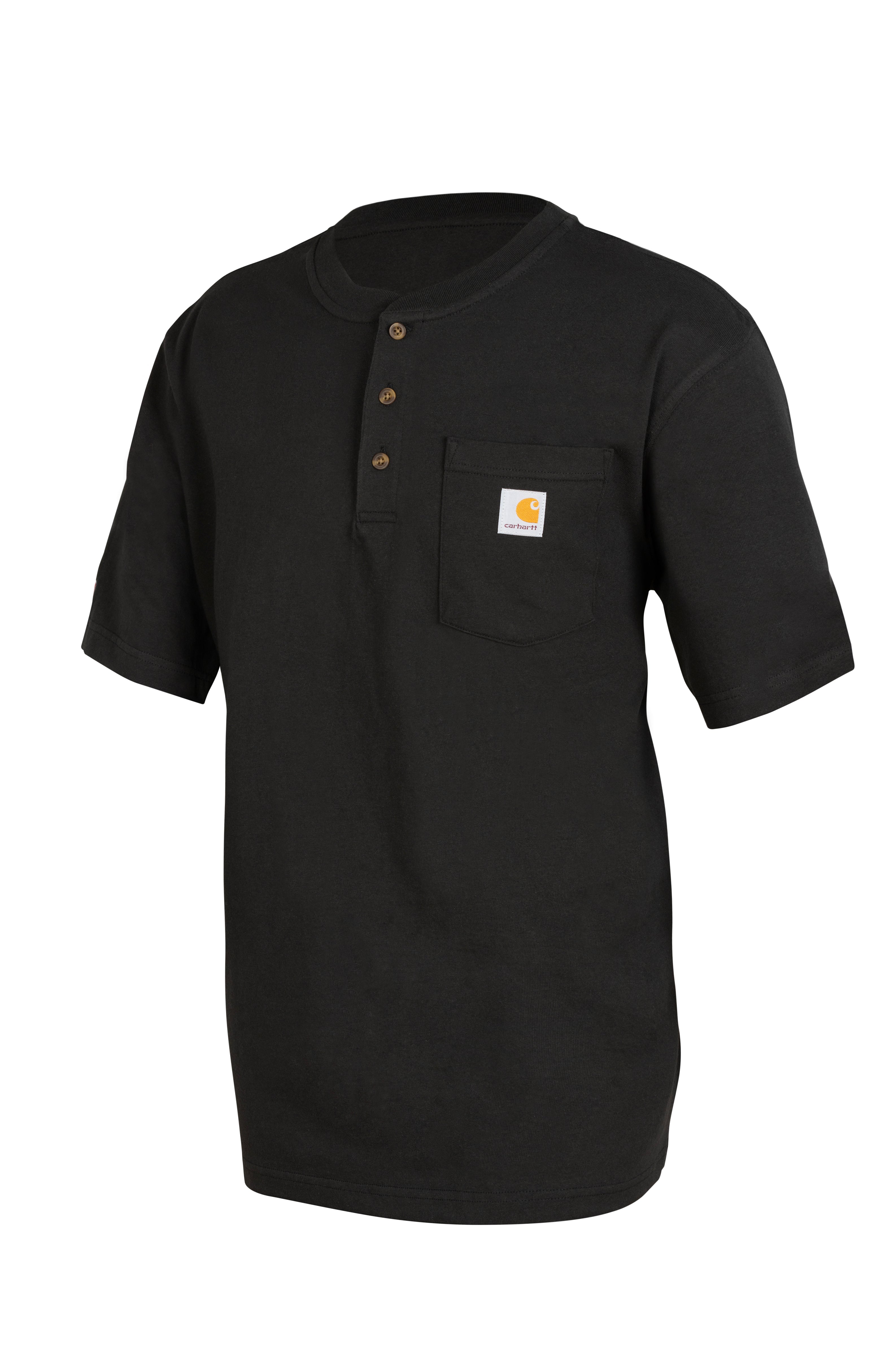 Carhartt® Short Sleeve Henley T-Shirt – The Lincoln Electric RedZone